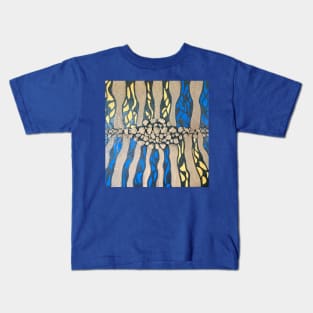 VULCANO in blue Kids T-Shirt